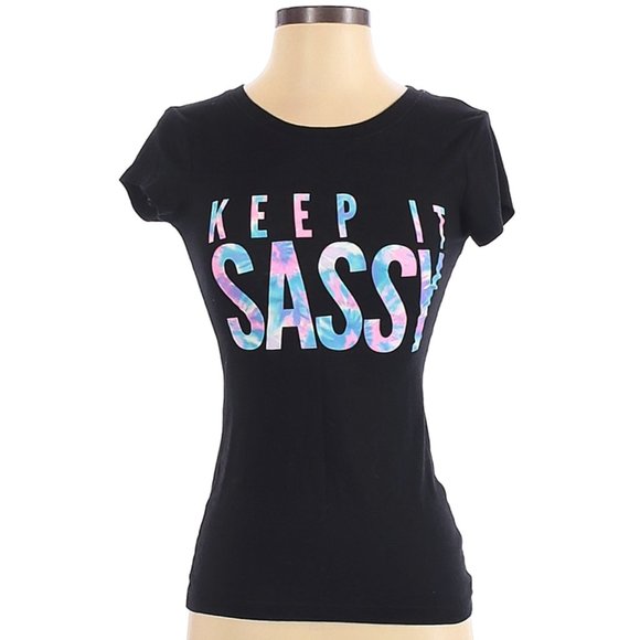 Wound Up Other - Keep it Sassy tee🖤